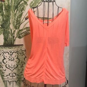 We the free hot coral top